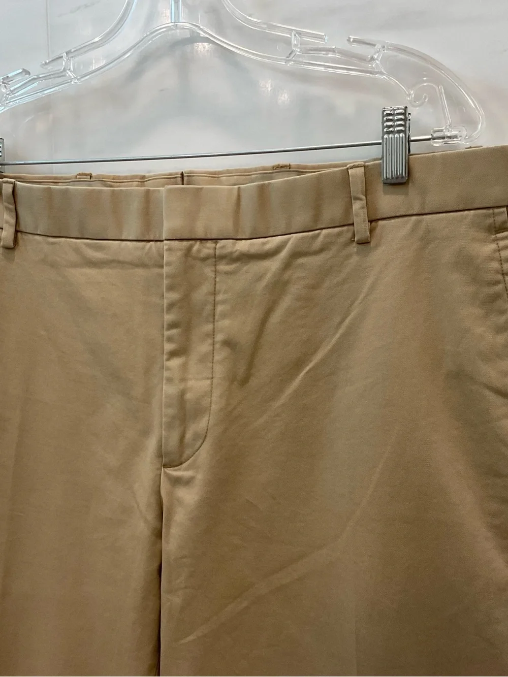 POLO Ralph Lauren KHAKI TAN Stretch Straight Fit Chino Pants size 38-30 T87